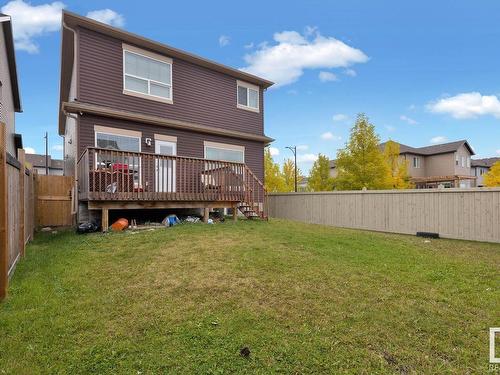 5264 17 Avenue, Edmonton, AB - Outdoor With Deck Patio Veranda