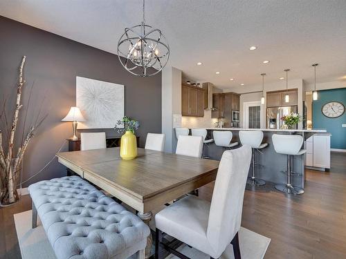 1640 Davidson Green, Edmonton, AB - Indoor Photo Showing Dining Room