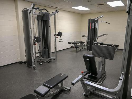 206 10149 Saskatchewan Drive, Edmonton, AB - Indoor Photo Showing Gym Room