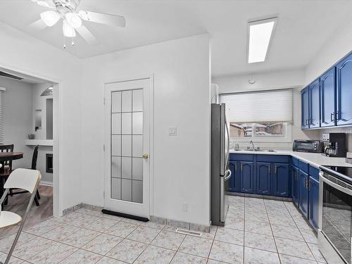 12114 77 Street, Edmonton, AB - Indoor Photo Showing Kitchen With Double Sink