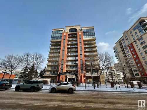 705 10319 111 Street, Edmonton, AB - Outdoor With Balcony With Facade