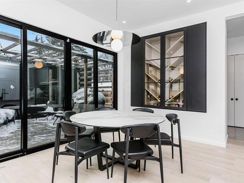 9952 82 Street, Edmonton, AB - Indoor Photo Showing Dining Room