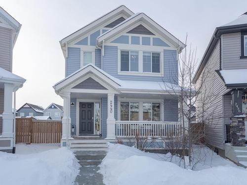 2440 18 Avenue, Edmonton, AB - Outdoor With Deck Patio Veranda With Facade