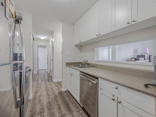 302 600 Kirkness Road, Edmonton, AB - Indoor Photo Showing Kitchen With Double Sink