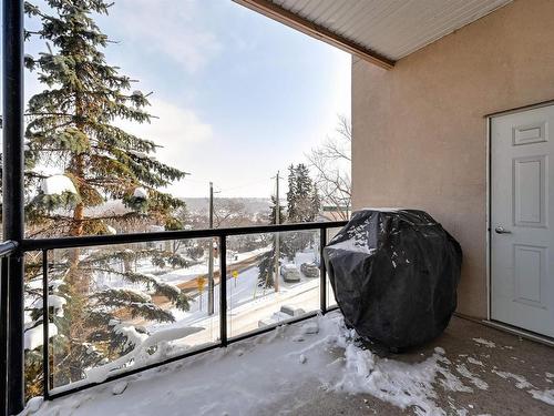 302 9503 101 Avenue, Edmonton, AB - Outdoor With Balcony With Exterior