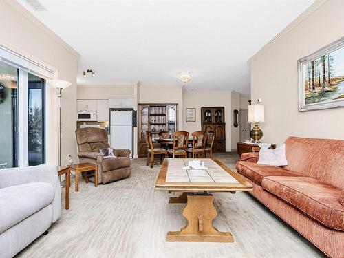 202 14205 96 Avenue, Edmonton, AB - Indoor Photo Showing Living Room