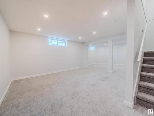 228 Whiston Road, Edmonton, AB - Indoor Photo Showing Basement