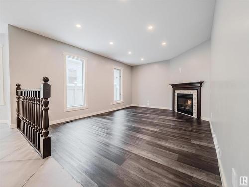 228 Whiston Road, Edmonton, AB - Indoor With Fireplace