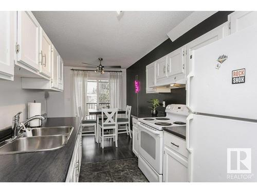 301 10826 113 Street, Edmonton, AB - Indoor Photo Showing Kitchen With Double Sink