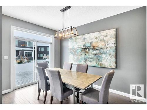 5363 Schonsee Drive, Edmonton, AB - Indoor Photo Showing Dining Room