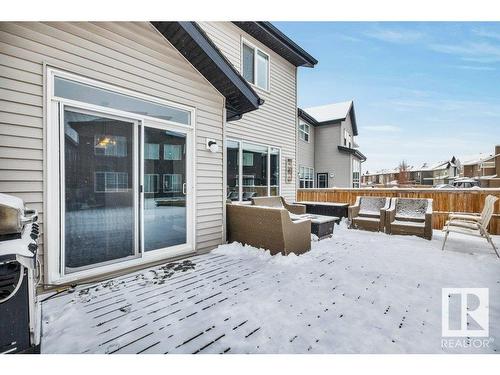 5363 Schonsee Drive, Edmonton, AB - Outdoor With Deck Patio Veranda With Exterior