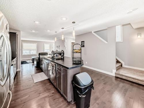 17804 6 Avenue, Edmonton, AB - Indoor Photo Showing Kitchen With Upgraded Kitchen