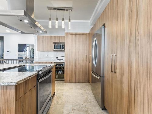 10922 96 Street, Edmonton, AB - Indoor Photo Showing Kitchen With Double Sink