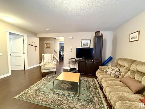 8114 79 Avenue, Edmonton, AB - Indoor Photo Showing Living Room