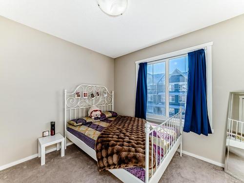 120 603 Watt Boulevard, Edmonton, AB - Indoor Photo Showing Bedroom