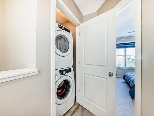 120 603 Watt Boulevard, Edmonton, AB - Indoor Photo Showing Laundry Room