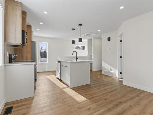 10603 81 Street, Edmonton, AB - Indoor Photo Showing Kitchen With Upgraded Kitchen