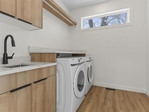 10603 81 Street, Edmonton, AB - Indoor Photo Showing Laundry Room