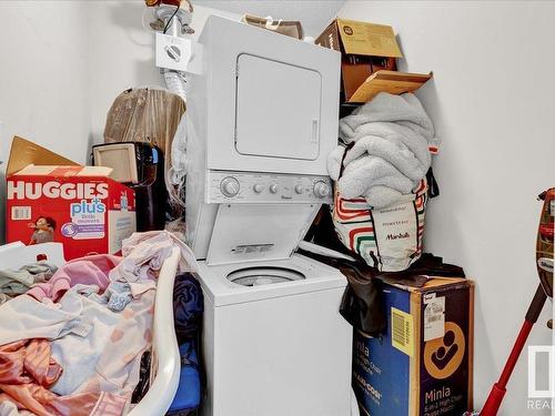 142 301 Clareview Station Drive, Edmonton, AB - Indoor Photo Showing Laundry Room