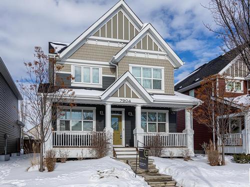 7904 Summerside Grande Boulevard, Edmonton, AB - Outdoor With Deck Patio Veranda With Facade