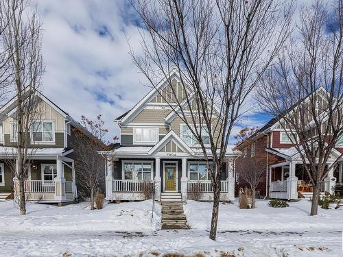 7904 Summerside Grande Boulevard, Edmonton, AB - Outdoor With Deck Patio Veranda With Facade