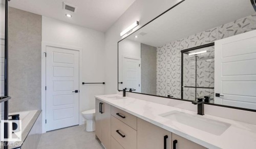 94 Elm Street, Fort Saskatchewan, AB - Indoor Photo Showing Bathroom