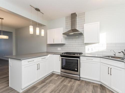 1435 167 Street, Edmonton, AB - Indoor Photo Showing Kitchen With Upgraded Kitchen