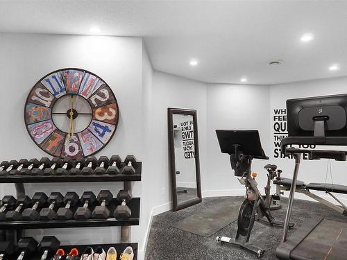 17531 53 Avenue, Edmonton, AB - Indoor Photo Showing Gym Room