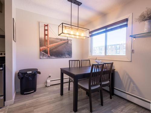 202 10615 156 Street, Edmonton, AB - Indoor Photo Showing Dining Room