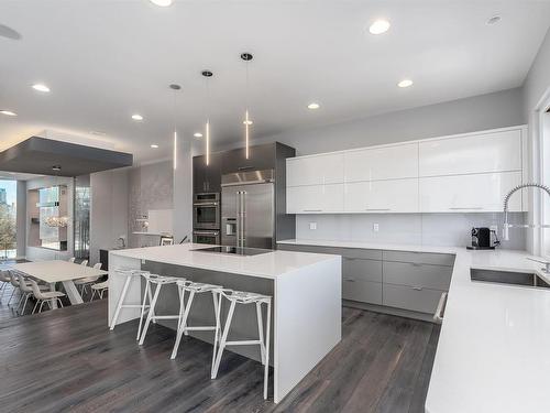 9509 99B Street, Edmonton, AB - Indoor Photo Showing Kitchen With Upgraded Kitchen