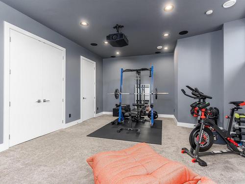 9509 99B Street, Edmonton, AB - Indoor Photo Showing Gym Room