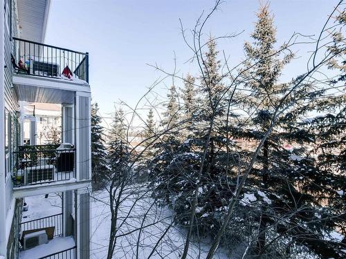 3205 7347 South Terwillegar Drive, Edmonton, AB - Outdoor With Balcony