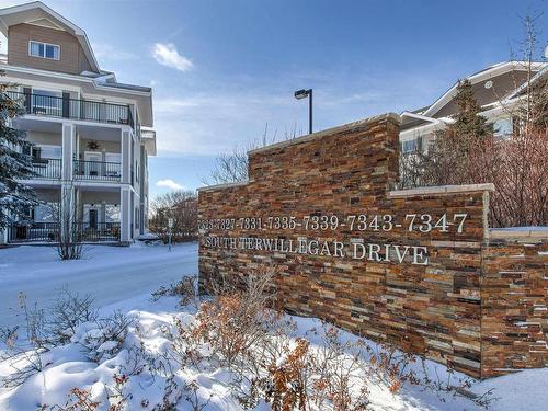 3205 7347 South Terwillegar Drive, Edmonton, AB - Outdoor With Balcony