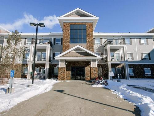 3205 7347 South Terwillegar Drive, Edmonton, AB - Outdoor With Balcony With Facade