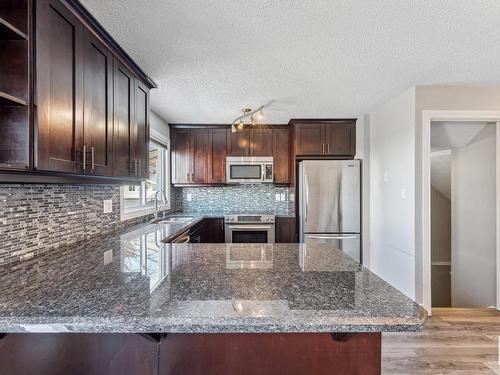 10319 172 Avenue Nw, Edmonton, AB - Indoor Photo Showing Kitchen With Upgraded Kitchen