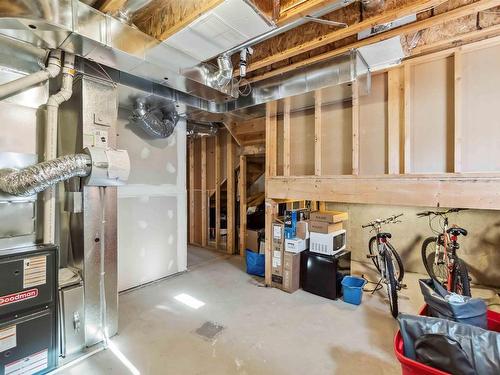 4 320 Secord Boulevard, Edmonton, AB - Indoor Photo Showing Basement