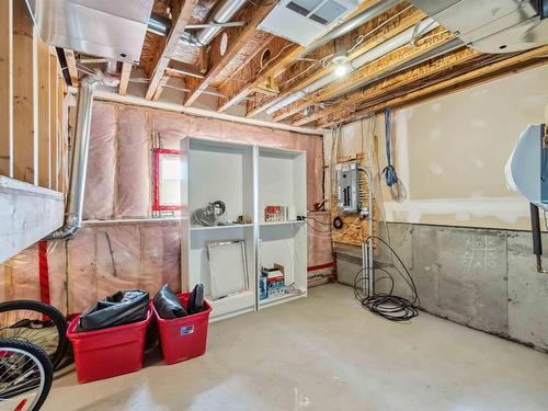 4 320 Secord Boulevard, Edmonton, AB - Indoor Photo Showing Basement