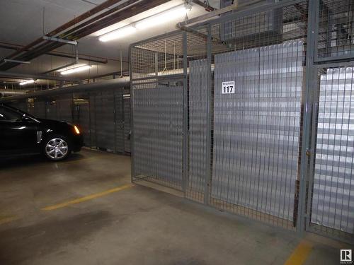 201 160 Magrath Road Nw, Edmonton, AB - Indoor Photo Showing Garage