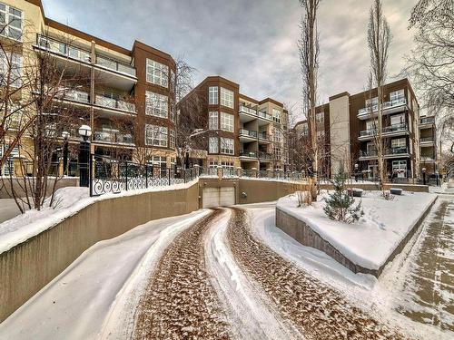 334 10407 122 Street, Edmonton, AB - Outdoor With Balcony With Facade