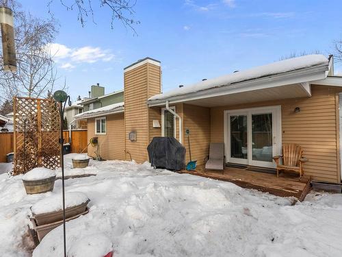 630 Henderson Street, Edmonton, AB - Outdoor With Deck Patio Veranda With Exterior