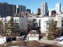 109 9804 101 Street, Edmonton, AB  - Outdoor With Balcony With Facade 