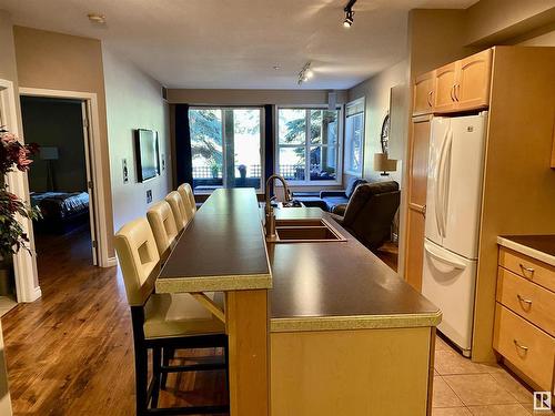 109 9804 101 Street, Edmonton, AB - Indoor Photo Showing Dining Room