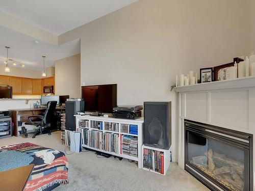 326 2503 Hanna Crescent, Edmonton, AB - Indoor With Fireplace