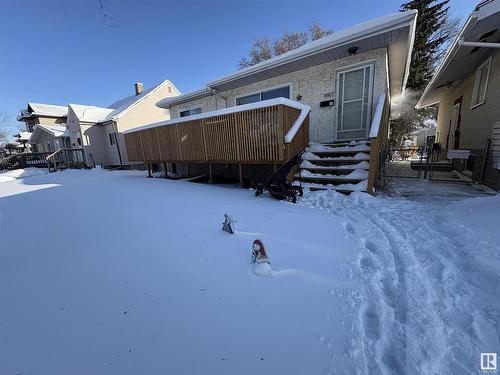 9907 161 Street, Edmonton, AB - Outdoor With Deck Patio Veranda