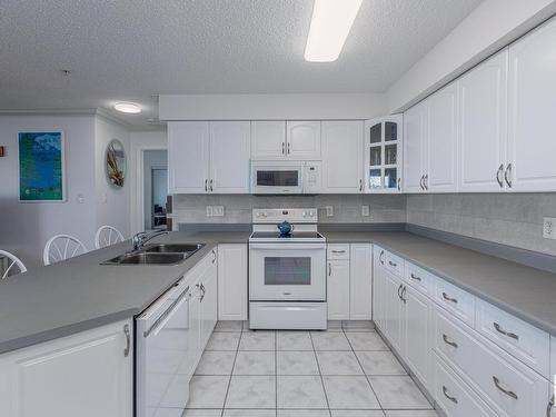 208 17150 94A Avenue, Edmonton, AB - Indoor Photo Showing Kitchen With Double Sink