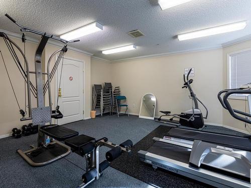 208 17150 94A Avenue, Edmonton, AB - Indoor Photo Showing Gym Room