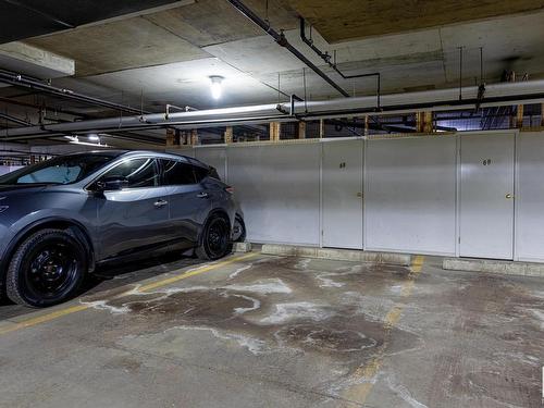 208 17150 94A Avenue, Edmonton, AB - Indoor Photo Showing Garage