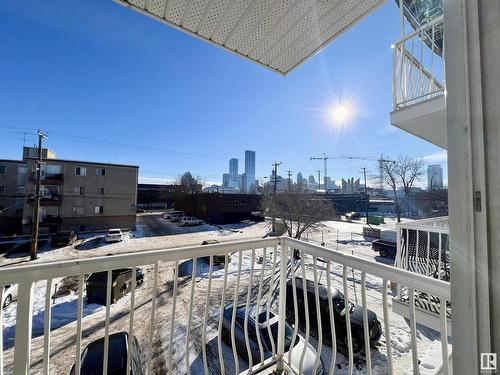 302 10615 110 Street, Edmonton, AB - Outdoor With Balcony With Exterior