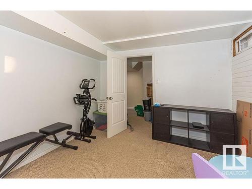 2321 Millbourne Rd W, Edmonton, AB - Indoor Photo Showing Gym Room