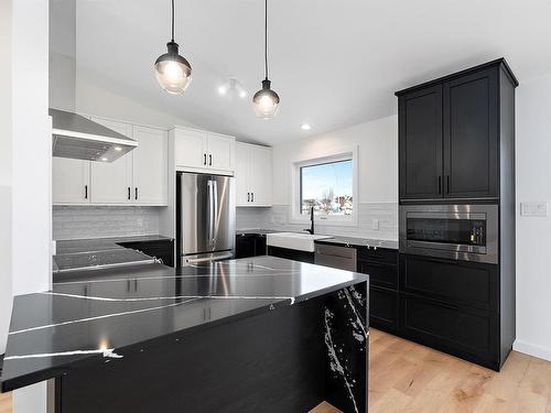 49 Jackson Road, Edmonton, AB - Indoor Photo Showing Kitchen